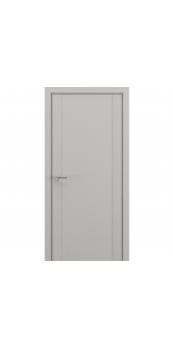 Межкомнатная дверь Porta V 10 серая Shellac Grey глухая
