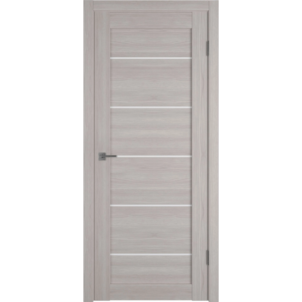 Межкомнатная дверь экошпон Atum Pro 27 Stone Oak White Cloud со стеклом