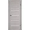 Межкомнатная дверь экошпон Atum Pro 27 Stone Oak White Cloud со стеклом