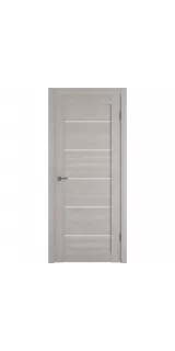 Межкомнатная дверь экошпон Atum Pro 27 Stone Oak White Cloud со стеклом