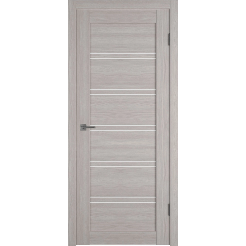 Межкомнатная дверь экошпон Atum Pro 28 Stone Oak White Cloud со стеклом