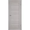 Межкомнатная дверь экошпон Atum Pro 28 Stone Oak White Cloud со стеклом