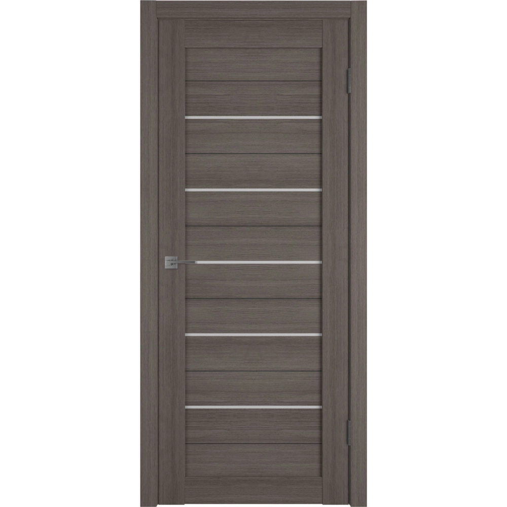 Межкомнатная дверь серия Atum X5 Grey White Cloud со стеклом