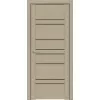 Межкомнатная дверь экошпон SoftTouch UniLine 30032 кремовый со стеклом