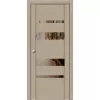 Межкомнатная дверь экошпон SoftTouch UniLine 30013 кремовый со стеклом