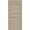 Межкомнатная дверь экошпон SoftTouch Light 2127 кремовый со стеклом