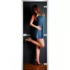 Стеклянная дверь Woman-13