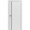 Межкомнатная дверь Porta ПТА-50.11B белая Shellac White чёрный лампас с молдингом