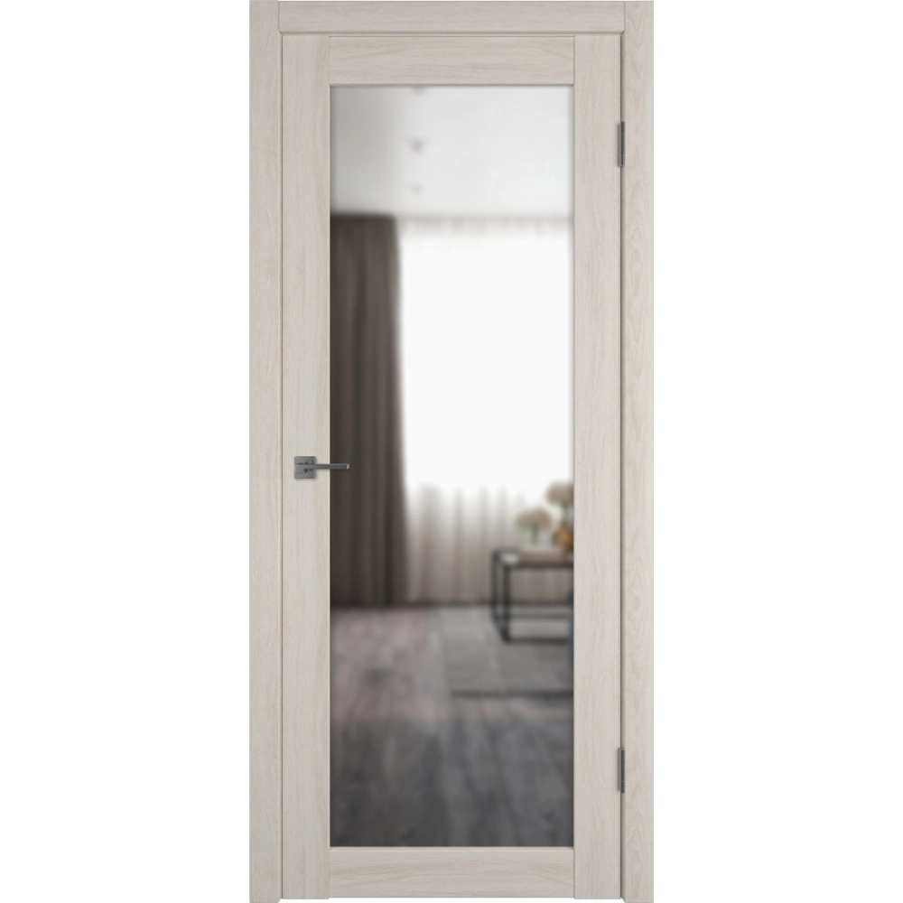 Межкомнатная дверь экошпон Atum PRO Х32 Scansom Oak с зеркалом