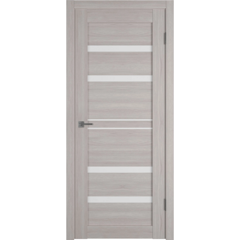 Межкомнатная дверь экошпон Atum Pro 26 Stone Oak White Cloud со стеклом