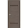 Межкомнатная дверь экошпон SoftTouch UniLine 30032 тортора со стеклом