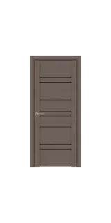 Межкомнатная дверь экошпон SoftTouch UniLine 30032 тортора со стеклом