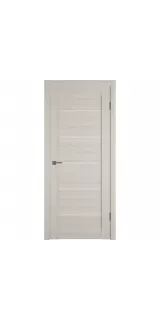 Межкомнатная дверь экошпон Atum Pro 27 Scansom Oak White Cloud со стеклом