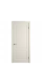 Межкомнатная дверь эмаль Доррен Dorren глухая магнолия