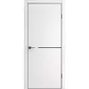 Межкомнатная дверь экошпон ДП-50.1 White Pearl глухая