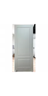 Межкомнатная дверь эмаль Бьянка-2Ф молочно-белая RAL9010 глухая