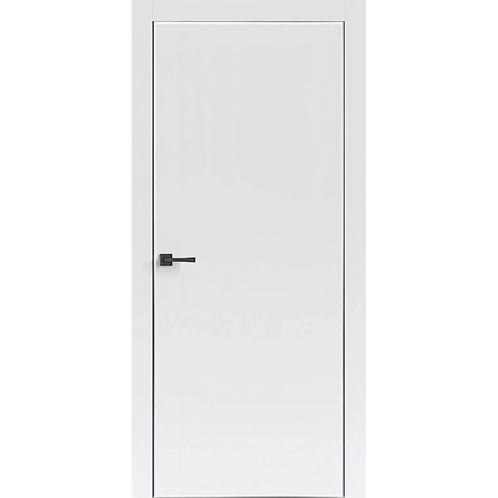 Дверь межкомнатная Тамбурат (Tamburat Light) 4201 аляска суперматовая кромка ABS белая