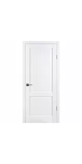Межкомнатная дверь экошпон PSC-58 Белый глухая