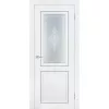 Межкомнатная дверь Soft Touch PST-27 белый бархат со стеклом Кристалайз