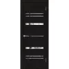 Межкомнатная дверь экошпон серия UniLine 30027 шоко велюр