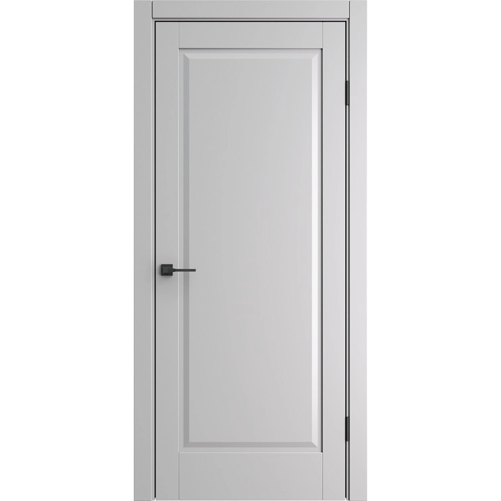 Межкомнатные двери экошпон ДП-1 Silver Gray глухая