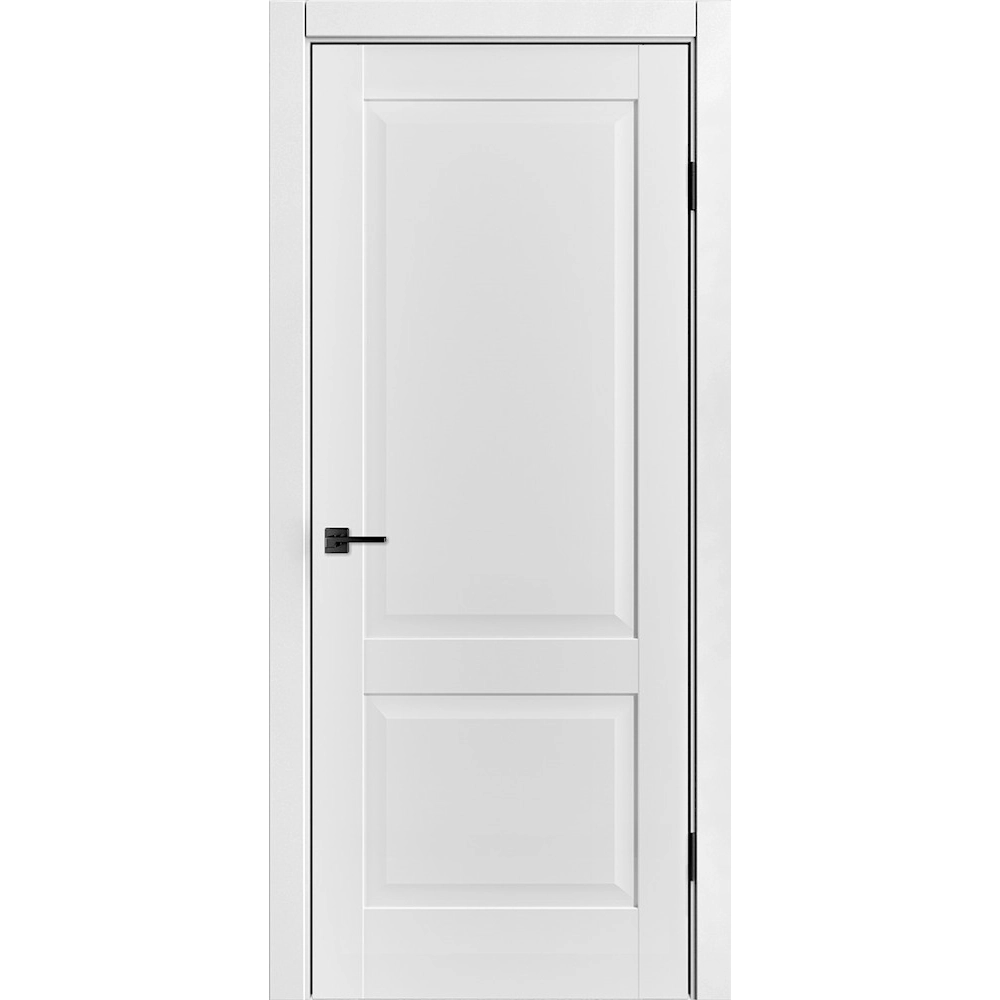 Межкомнатные двери экошпон ДП-2 White Silk глухая