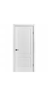 Межкомнатные двери экошпон ДП-2 White Silk глухая