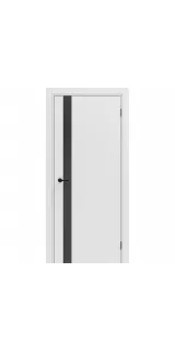 Межкомнатные двери экошпон ДП-46 White Silk глухая