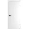 Межкомнатные двери экошпон ДП-50 White Pearl AL чёрная с 4-х сторон