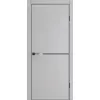 Межкомнатная дверь экошпон ДП-50.1 Silver gray глухая