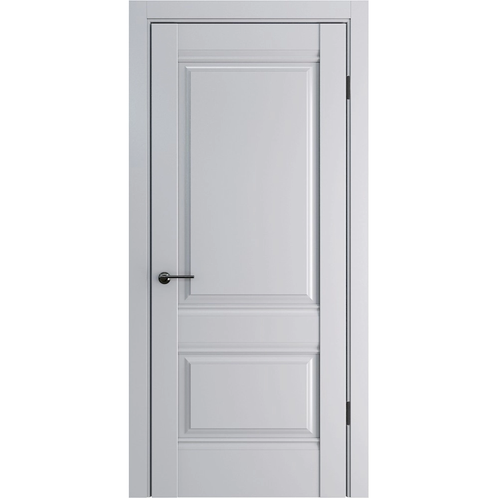 Межкомнатные двери экошпон ДП-51 Silver Gray глухая