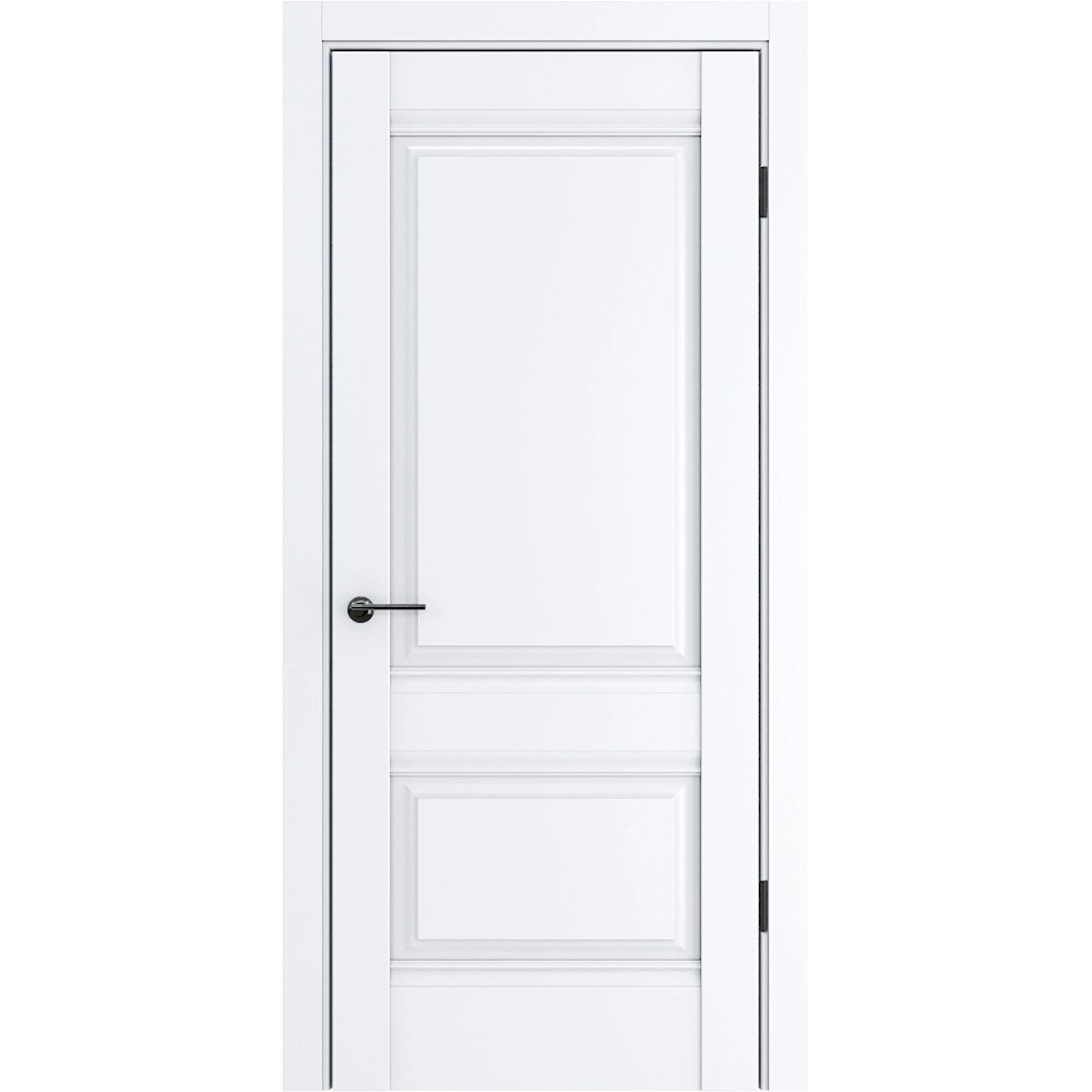 Межкомнатные двери экошпон ДП-51 White Pearl глухая