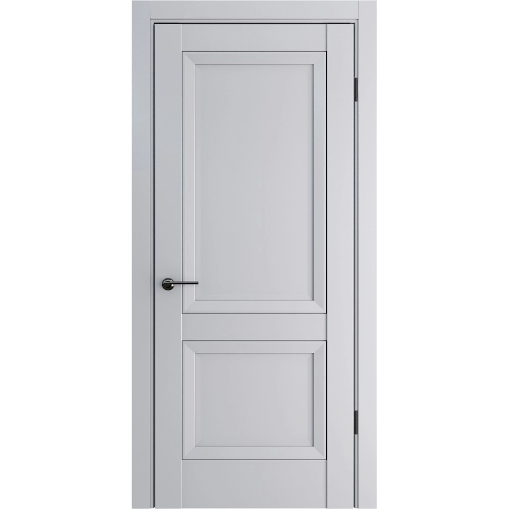 Межкомнатные двери экошпон ДП-61 Silver Gray глухая