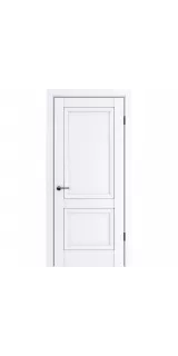 Межкомнатные двери экошпон ДП-61 White Pearl глухая