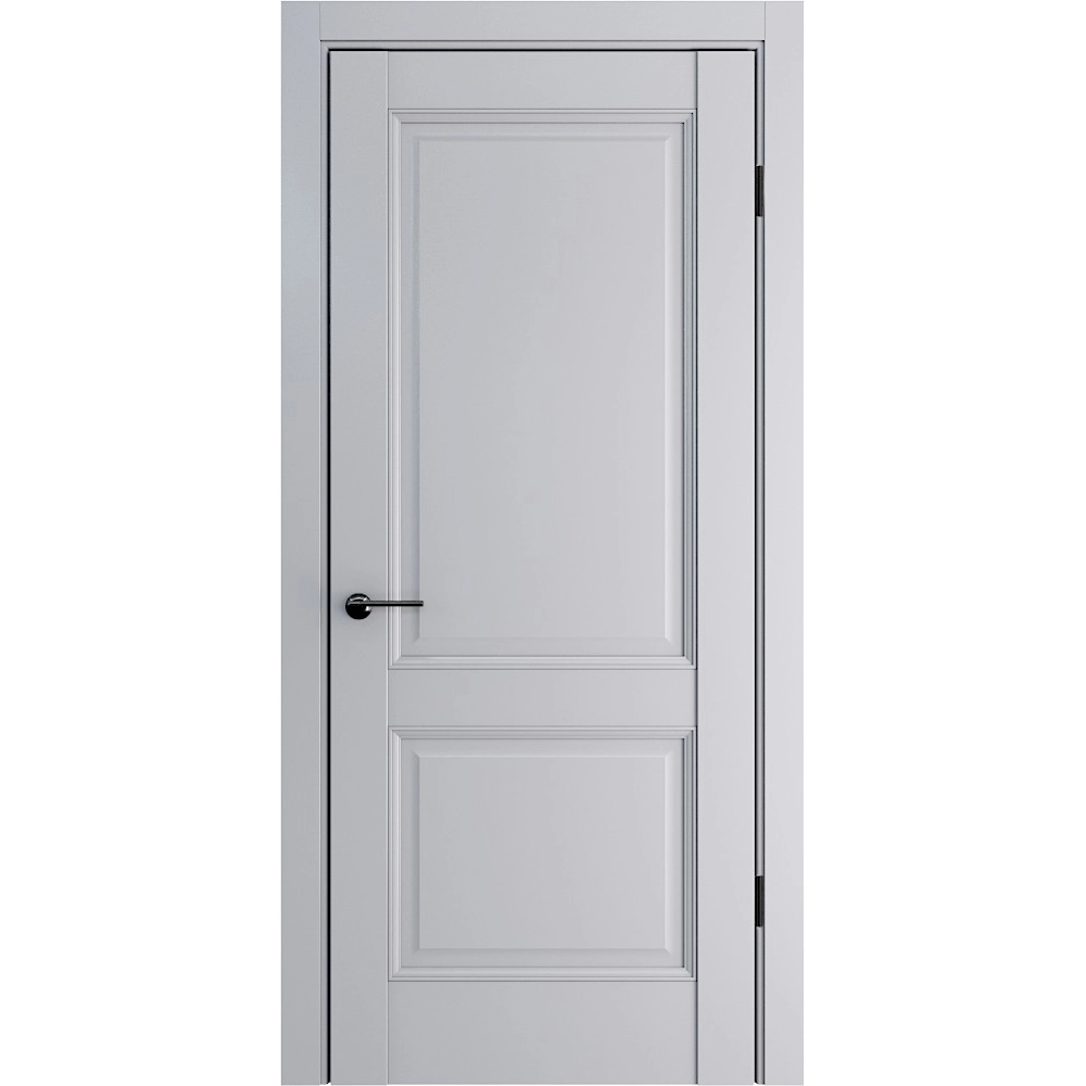 Межкомнатные двери экошпон ДП-78 Silver Gray глухая