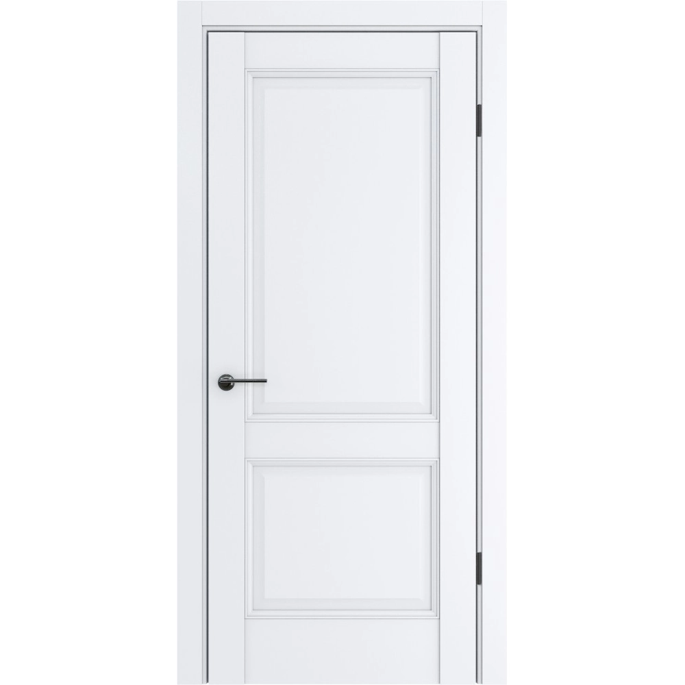 Межкомнатные двери экошпон ДП-78 White Pearl глухая