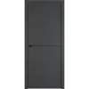 Межкомнатная дверь экошпон Urban 1 Jet Loft Black Mould Be глухая