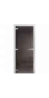 Стеклянная дверь 06 Тонированное серое