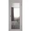 Межкомнатная дверь экошпон Atum Pro 32 Stone Oak Reflex с зеркалом