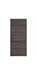 Межкомнатная дверь экошпон Urban 2 Terra Vellum Black Mould Be глухая
