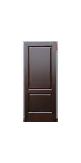Межкомнатная дверь шпон Классик венге глухая