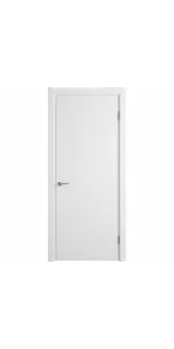 Межкомнатная дверь эмаль Ньюта Niuta глухая белый Polar