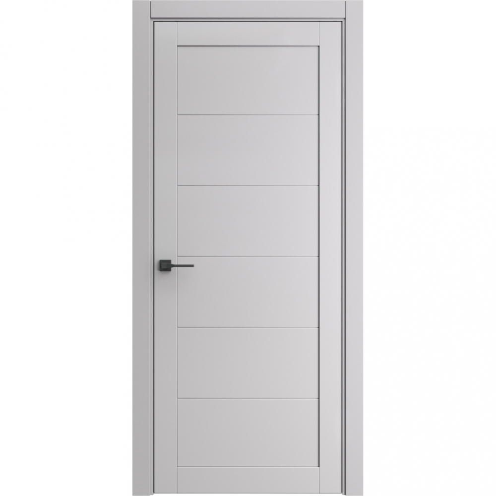 Межкомнатная дверь Porta-210 серая Shellac Grey глухая