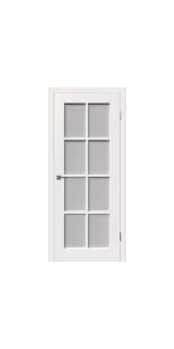 Межкомнатная дверь эмаль Порта Porta со стеклом слоновая кость Ivory