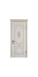 Межкомнатная дверь экошпон Vesta Bianco Classic PG глухая