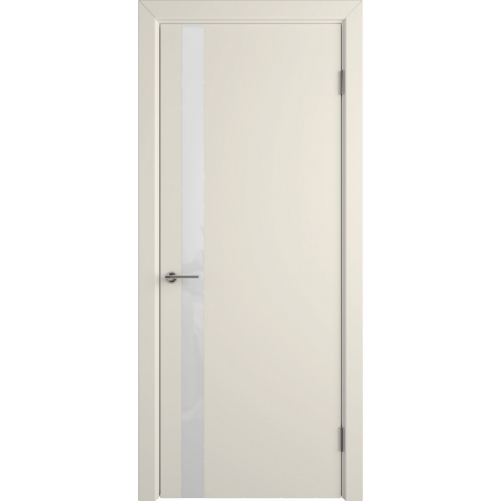 Межкомнатная дверь эмаль NIUTA ETT WHITE GLOSS жемчуг