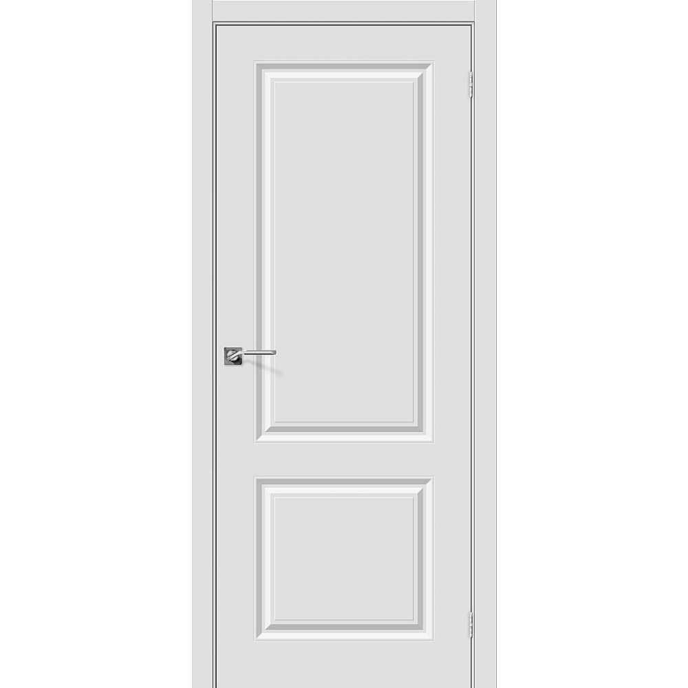 Межкомнатная дверь Скинни-12 П-23 (Белый)