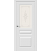 Межкомнатная дверь Скинни-15 П-23 (Белый)