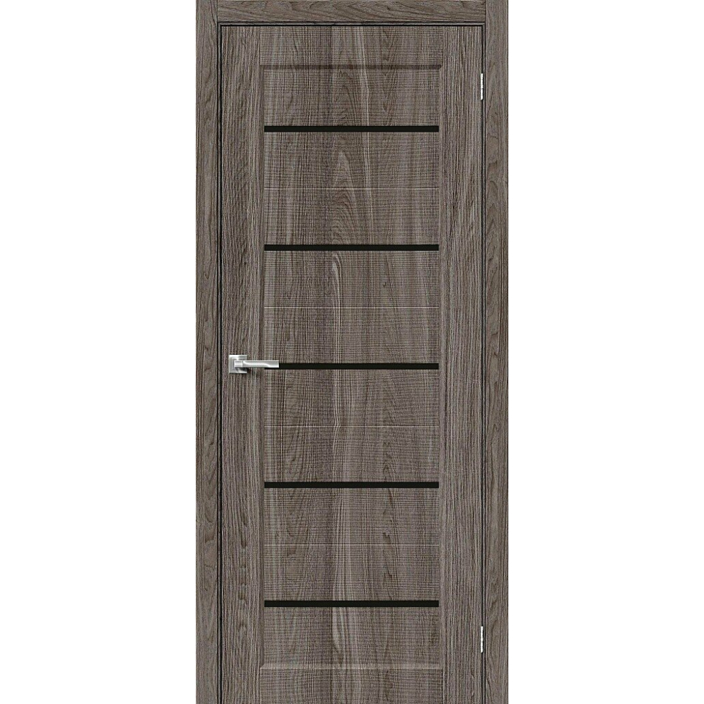 Межкомнатная дверь Мода-22 Black Line Ash Wood