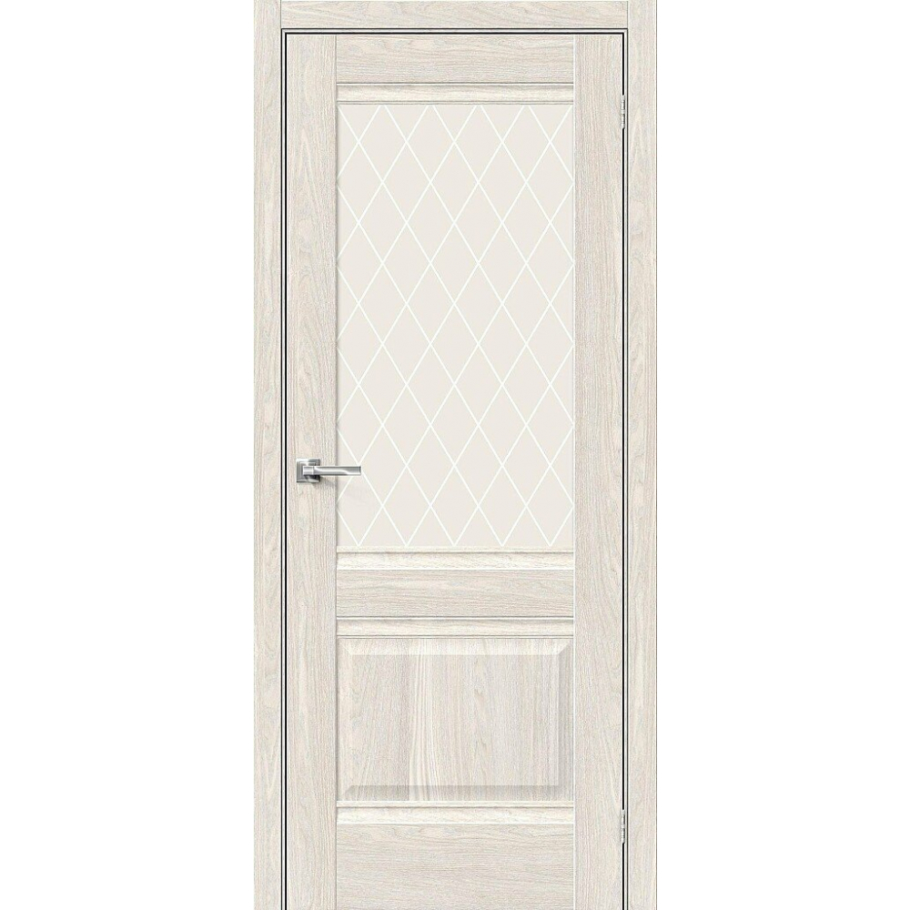 Межкомнатная дверь Прима-3 Ash White
